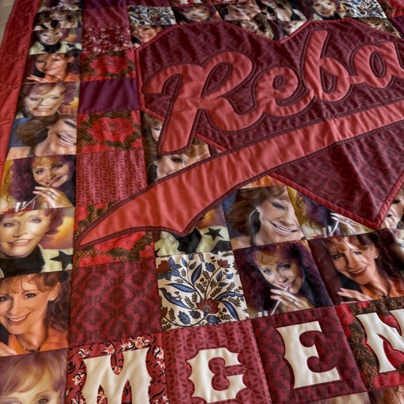 60” x 54” As Seen on TV Joe Pickett TV Prop Reba McEntire Patchwork Quilt - Picture 7 of 12